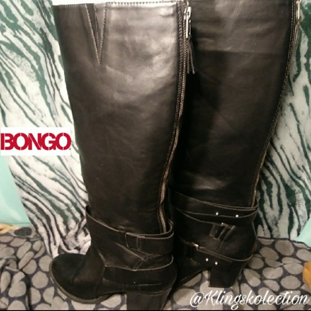 Bongo black walker boots 👢